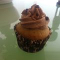 Mini cakes à la banane et chantilly au nutella