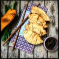 Mes dumplings frits au porc et à la courge