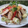 Salade de poulet grillé à la thaï