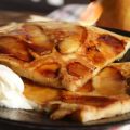 Crêpe épaisse aux pommes