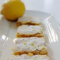 Lemon bars ou Carrés au citron de Pessah