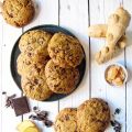 Mes cookies gingembre/chocolat