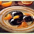 Ravioles au chocolat et à l'orange