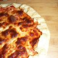 Tarte aux tomates, origan et mozzarella