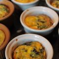 Flan aux orties et au chèvre