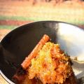 Riz confit à l'orange sanguine (Kalamar Jarda)