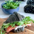 Le croissant sandwich au saumon fumé