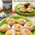Biscuits au lemon curd