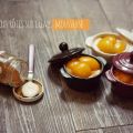 Abricots rôtis sur crème mousseuse