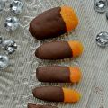 Oranges confites au chocolat