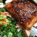 Saumon sauce soja.