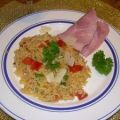 Riz tomaté au four et aux copeaux de parmesan,[...]