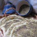 Pain libanais au zaatar : Mana’ish