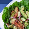 Salade de homard à la pomme et à l'avocat