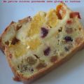 Cake aux agrumes, aux fruits secs, aux pêches[...]