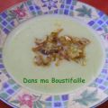 * Crème de poireaux & de chou-fleur *