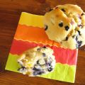 Muffins aux bleuets et aux pêches