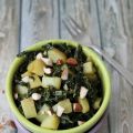 Poêlée de kale au lait de coco