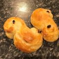 Lussekatt, brioche de la Sainte Lucie