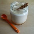 Yaourts aux biscuits et au caramel