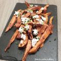 Frites de patates douces au chèvre, ail et[...]