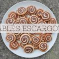 Recette des sablés escargots 