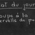Soupe de cervelle de porc.