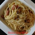 Pâtes aux moules et au chorizo