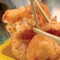 Croquettes de coquillettes au jambon blanc