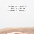 Mon Birthday Cake au chocolat au lait, crème de[...]