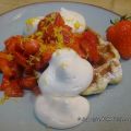 Gaufres liégeoises, salade de fraises au poivre[...]
