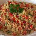 Le taboulé à la menthe {plat libanais}