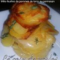 Mille-feuilles de pommes de terre au parmesan
