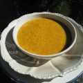 Velouté de fanes de radis au chorizo ,[...]