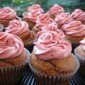CUPCAKE AUX FRAMBOISES ET AU LAIT DE COCO
