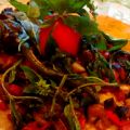 Pizza à la ratatouille