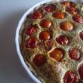 Mi-tarte mi-clafoutis aux tomates cerises