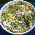 SALADE DE GOBERGE ET DE MAÏS, ET SA SAUCE AU[...]