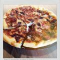 Tarte Gorgonzola, jambon et figues
