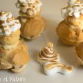 Des petits choux façon brioche polonaise