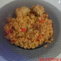 Eblysotto aux poivrons et chorizo
