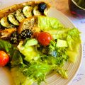 

Tarte aux tomates et courgettes  


