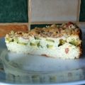 TARTE AU RIZ, COURGETTES ET JAMBON CRU