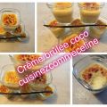 Crème brûlées vanille coco