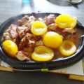 tajine poulet/abricots/pruneaux