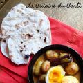 Curry de pommes de terre nouvelles aux oeufs