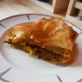 Lasagnes feuilletées au curry