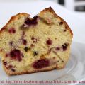 Cake framboise et fruit de la passion