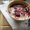 Velouté de betteraves à l'aneth et à la crème[...]