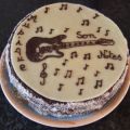 Gâteau musique